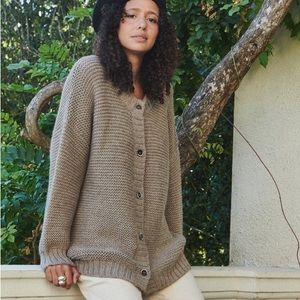 First Rite Button Cardigan